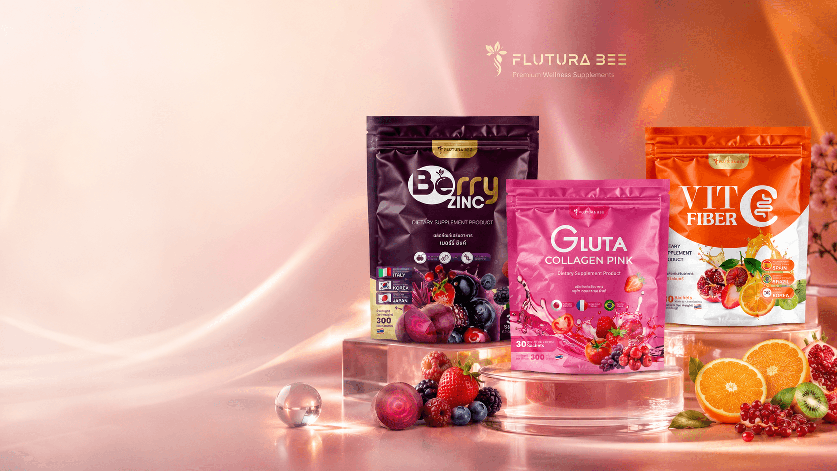 Thailand OEM and private label wellness product presentation
