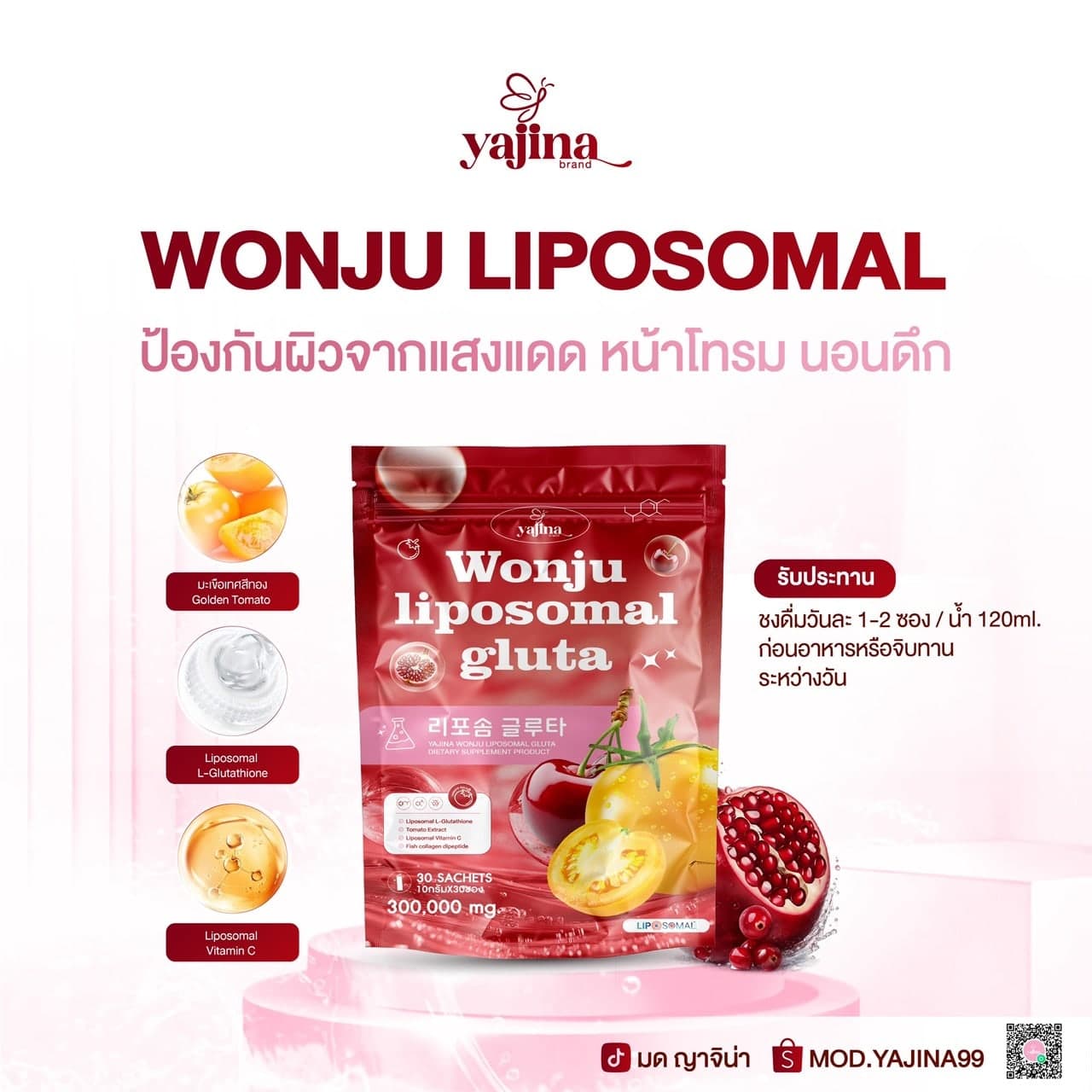 Yajina Wonju Liposomal Gluta buyer presentation asset