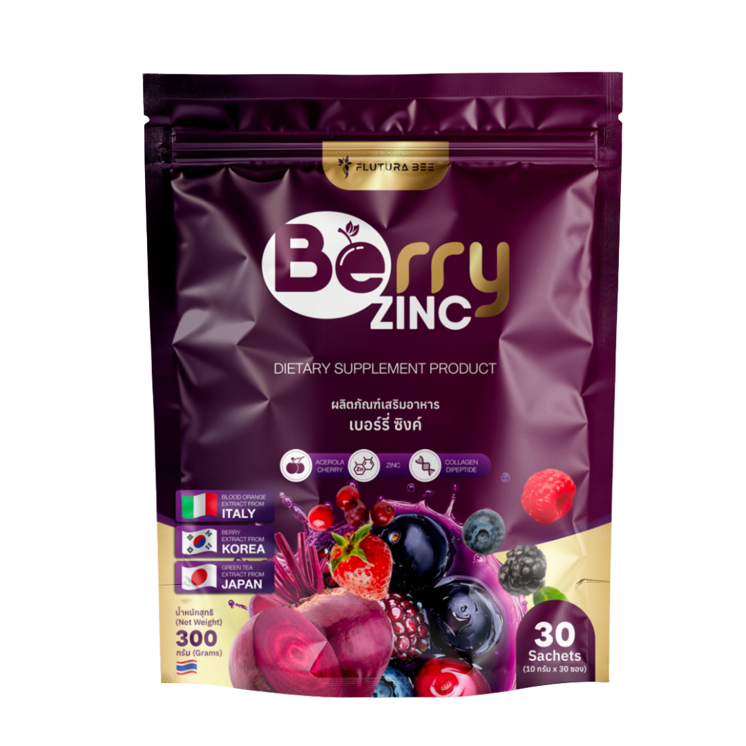 Flutura Bee Berry Zinc product pack