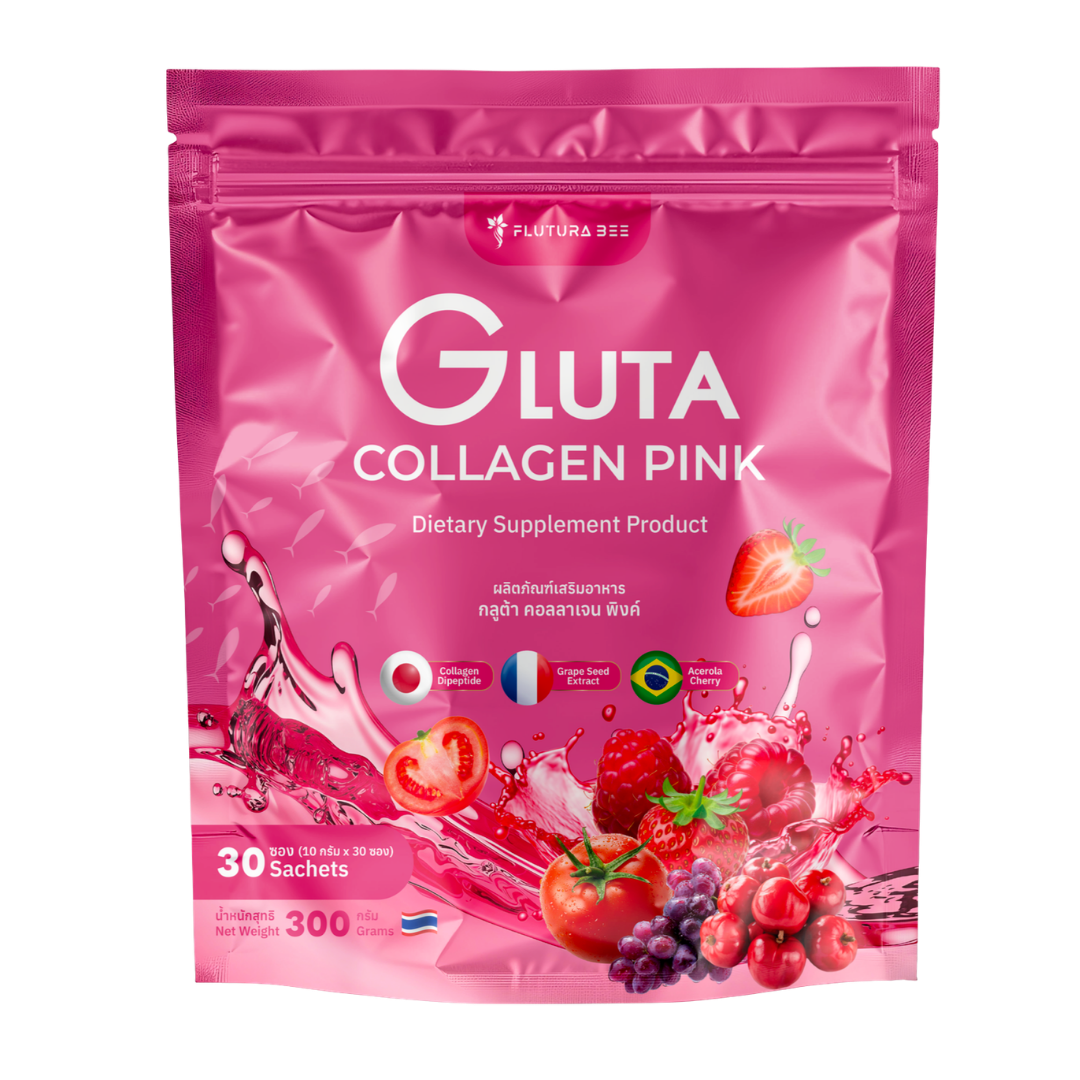 Flutura Bee Gluta Collagen Pink product pack