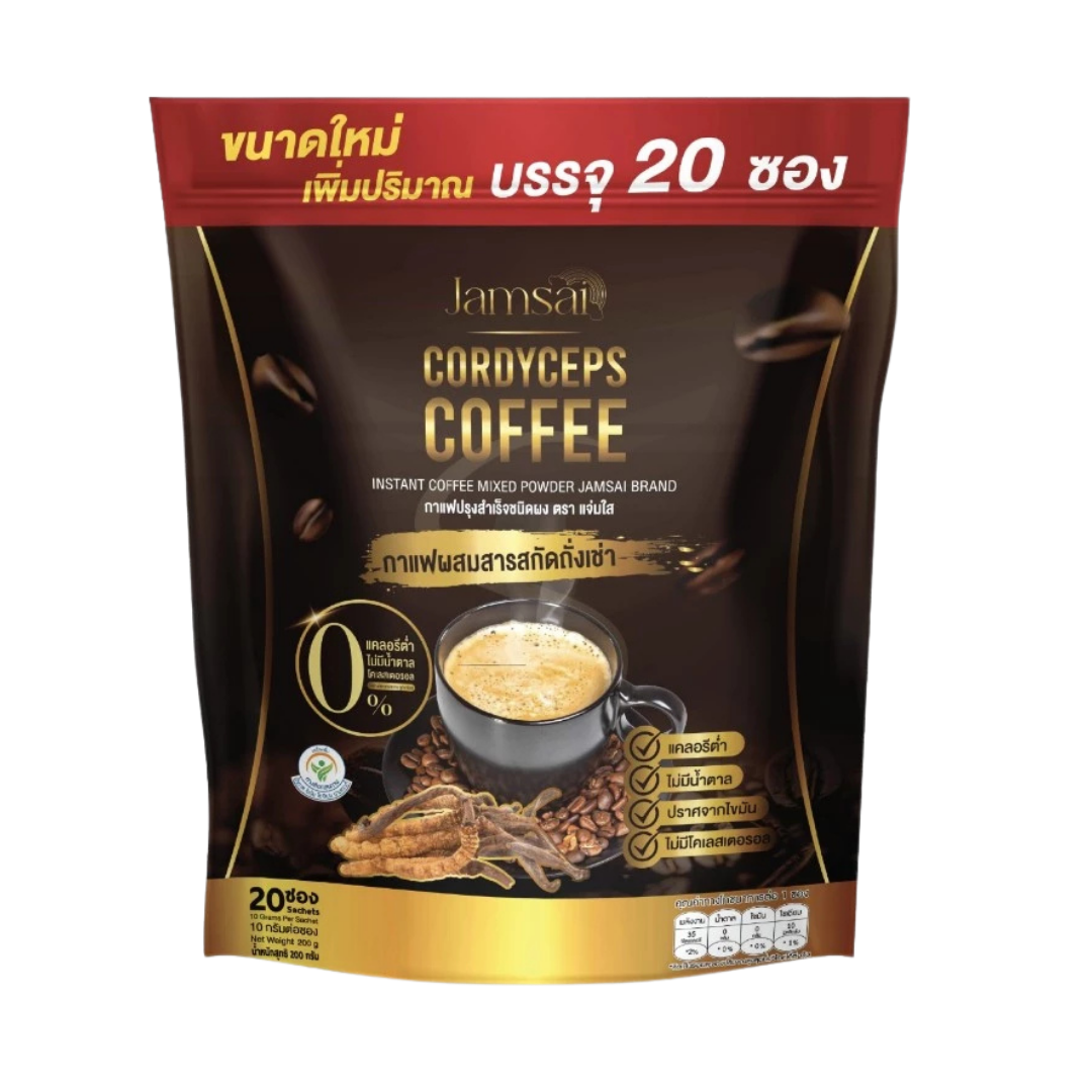 Jamsai Cordyceps Coffee product pack