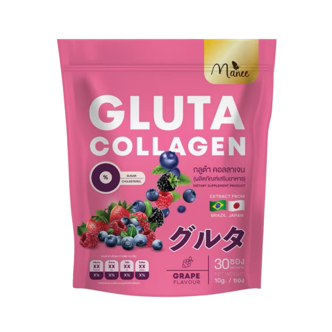 Manee Gluta Collagen Grape product pack
